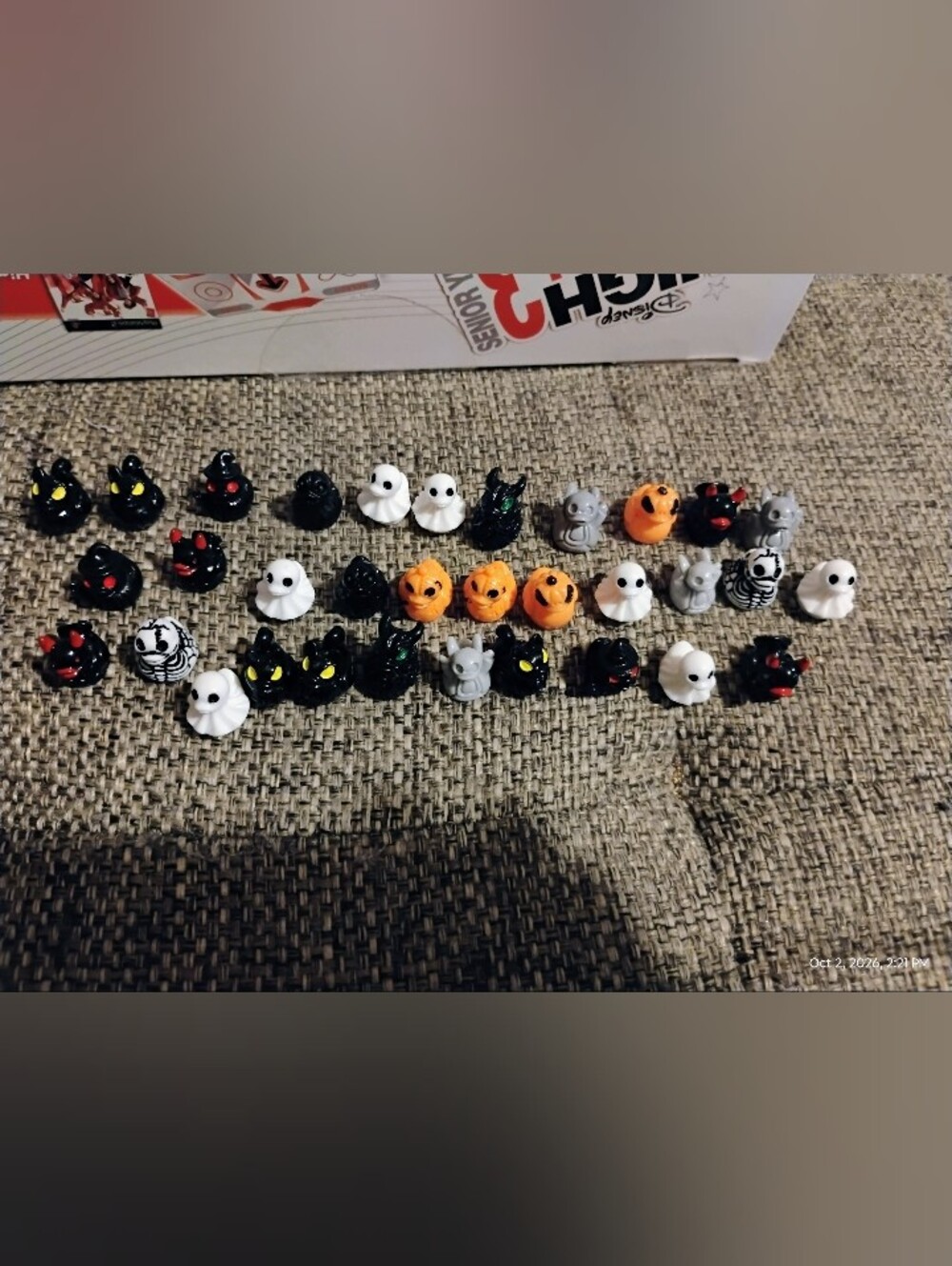 Bundle Of Miniature Halloween Ducks